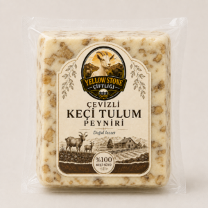 Cevizli Keçi Tulum Peyniri – Vakumlu Paket