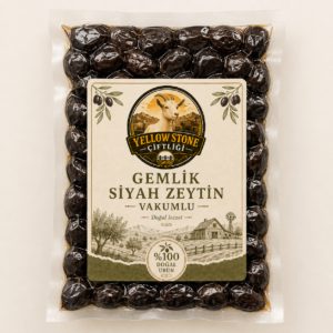 Gemlik Siyah Zeytin – Vakumlu Paket