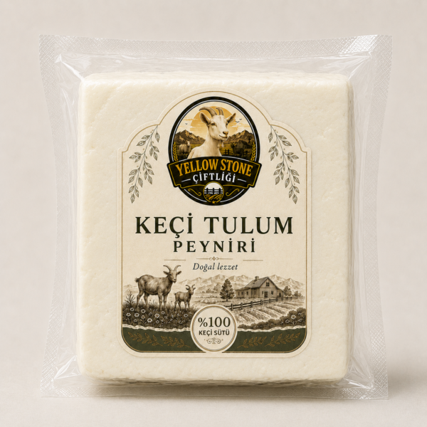 Tam Yağlı Keçi Tulum Peyniri – Vakumlu Paket