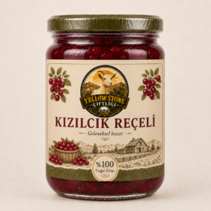 Geleneksel Kızılcık Reçeli – Cam Kavanoz
