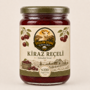Geleneksel Kiraz Reçeli – Cam Kavanoz